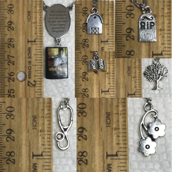 Fathers and Sons by Ivan Turgenev Handmade Russian Literature Necklace, Book - Picture 14 of 16